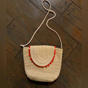 Nuxe Paris Rattan Cross Body Purse